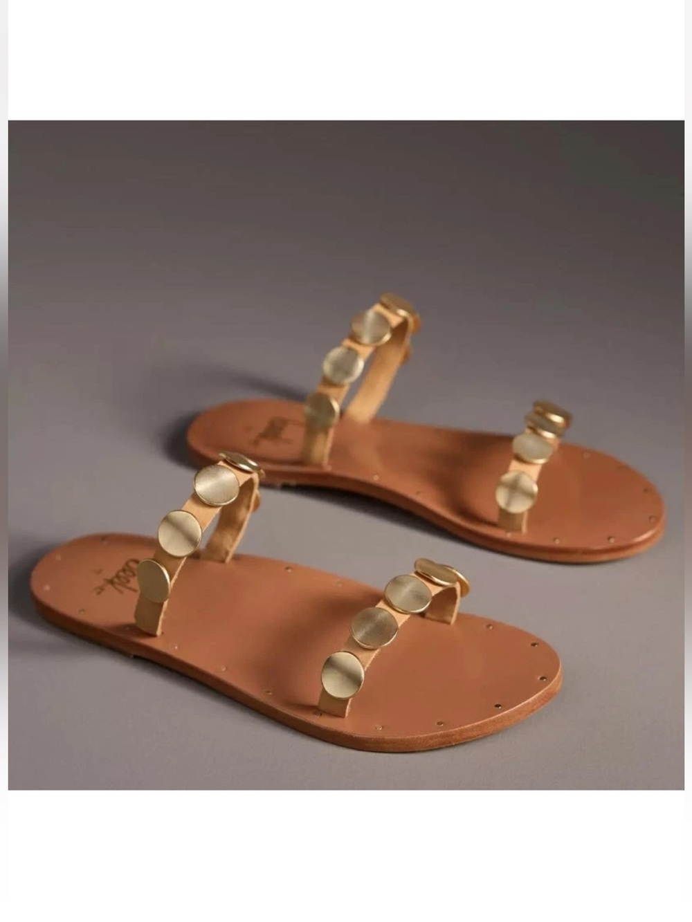 BEEK women 
Ruby Slide Sandal Color: Honey
$320 size 9 gently used